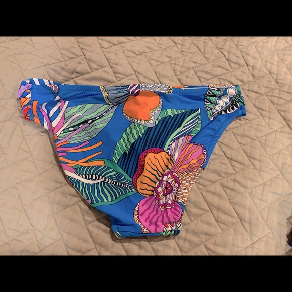 Trina Turk Tahiti Floral Print Bottom - Picture 3 of 4